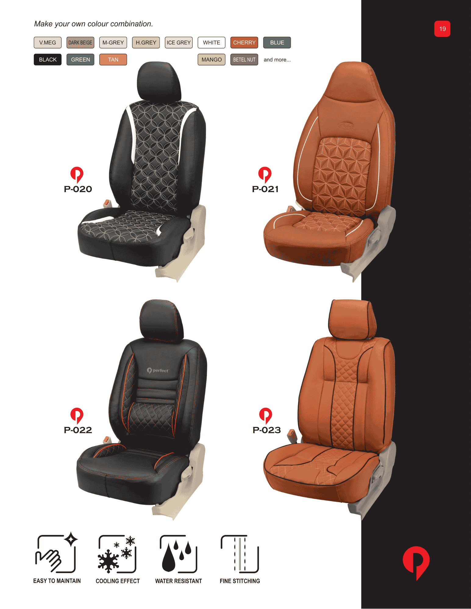 car seat cover design