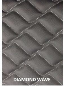 Embroidery design pattern for car seat covers